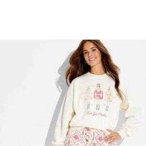 Viral nutcracker target Sweatshirt with Nutcracker Print